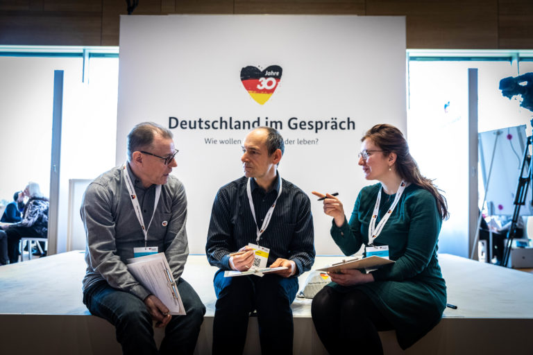 DEU Germany Deutschland Heilbronn Veranstaltungsreihe des BMI ‚ Deutschland im Gespräch‘.